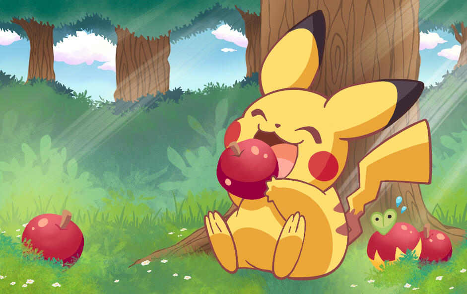 A Day in the Life of a Pokemon Contest - Pikachu