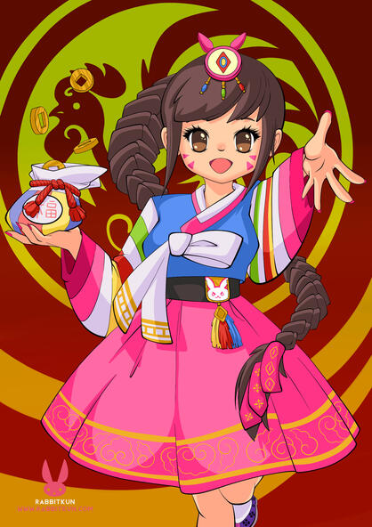 Palanquin D.Va - Overwatch