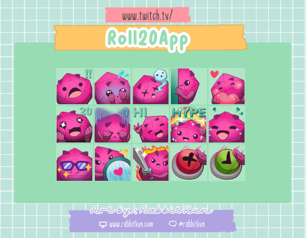 Roll20App Emotes